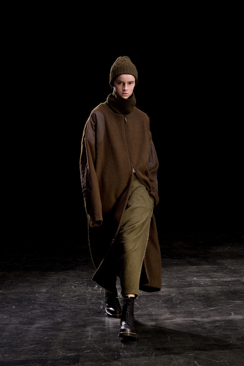 yohji yamamoto y's ys fall winter 2019 lookbook