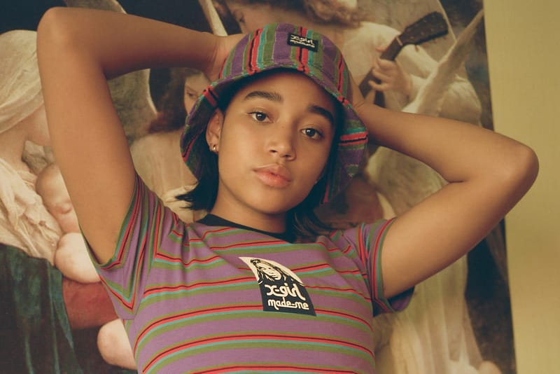 Amandla Stenberg Stars in MadeMe x X-Girl's Fall 2019 Lookbook