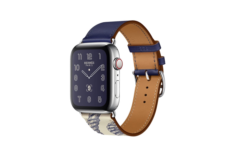 apple watch series 5 tech face band hermes