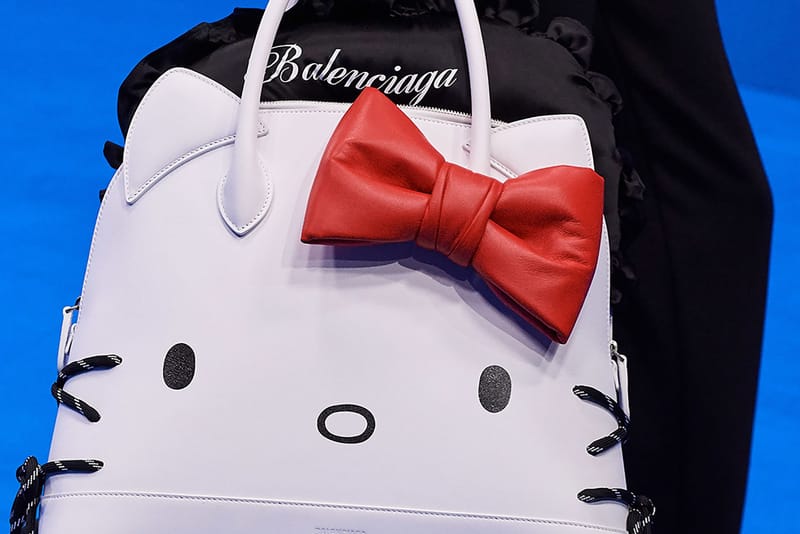 Balenciaga Unveils Hello Kitty Bags for Men at Paris Fashion Week SS20