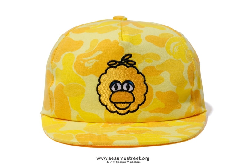Sesame Street x BAPE Collection Collaboration Release Elmo Cookie Monster Baby Milo Bert Ernie