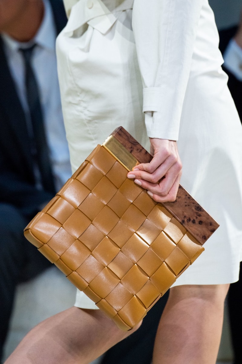 best bags shoes footwear bottega veneta milan fashion week mfw spring summer 2020 show clutches heels leather
