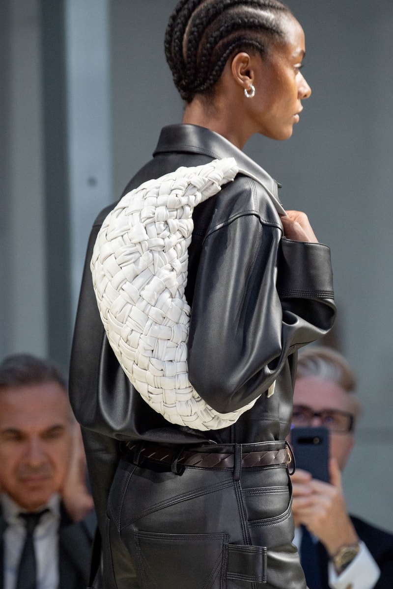best bags shoes footwear bottega veneta milan fashion week mfw spring summer 2020 show clutches heels leather
