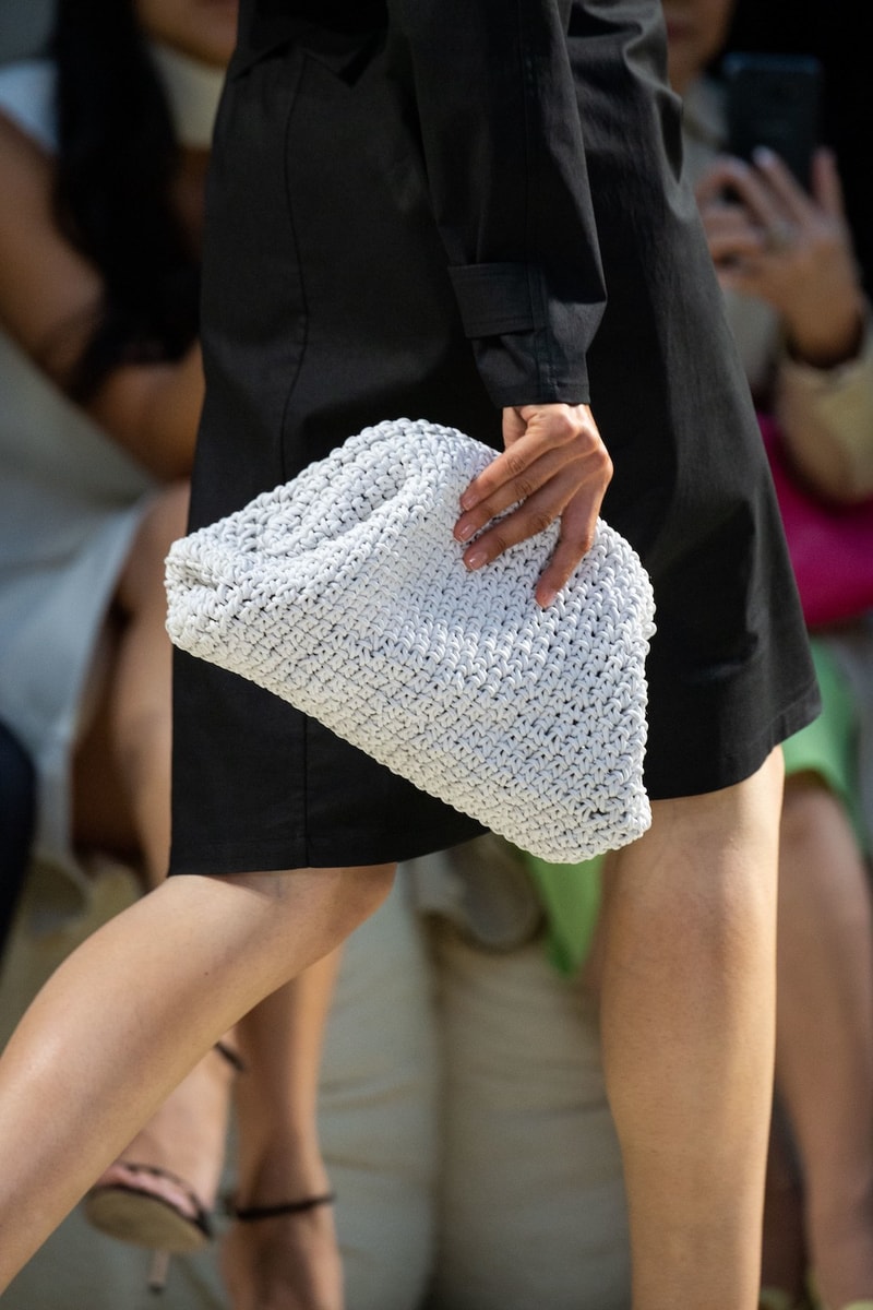 best bags shoes footwear bottega veneta milan fashion week mfw spring summer 2020 show clutches heels leather