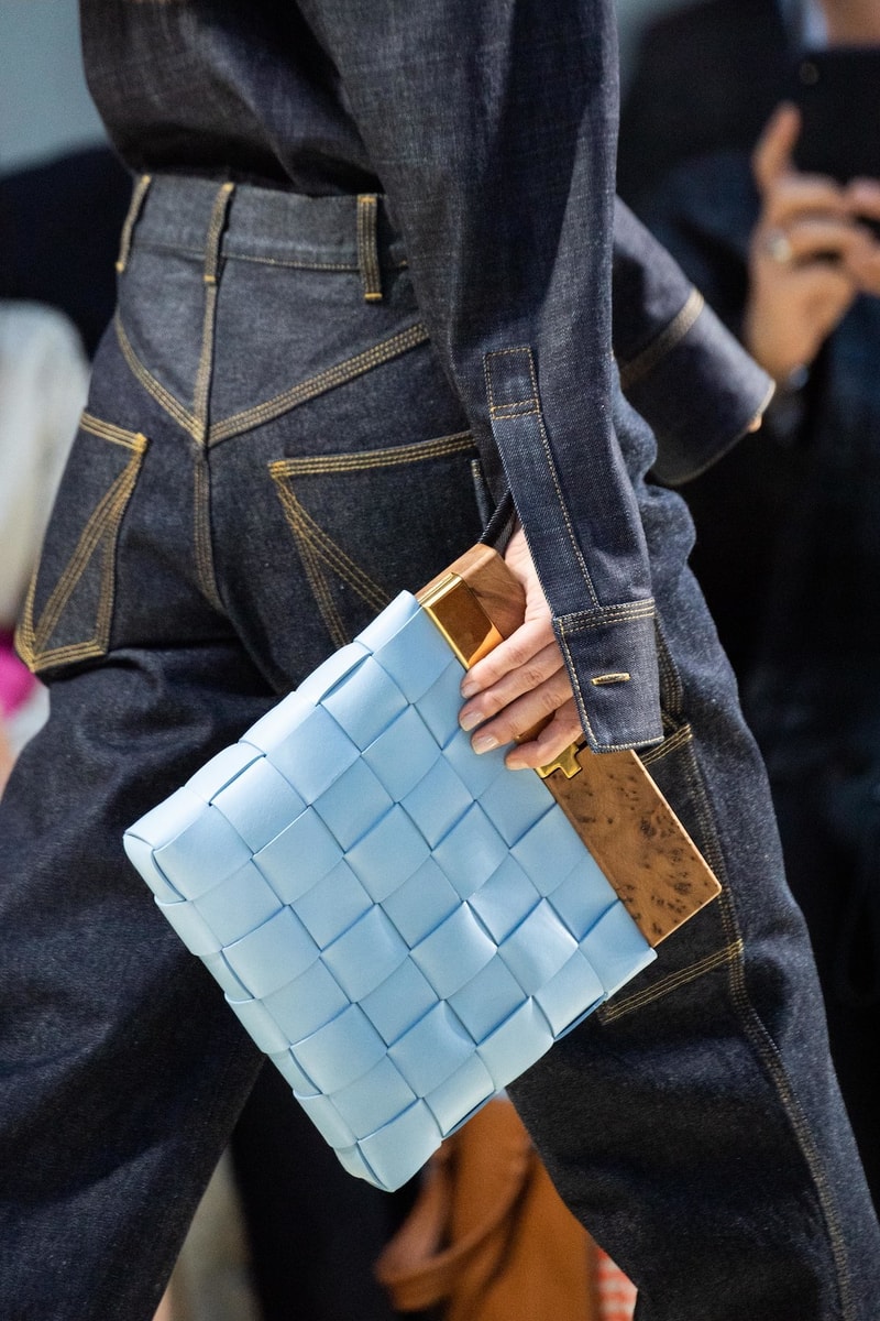 best bags shoes footwear bottega veneta milan fashion week mfw spring summer 2020 show clutches heels leather