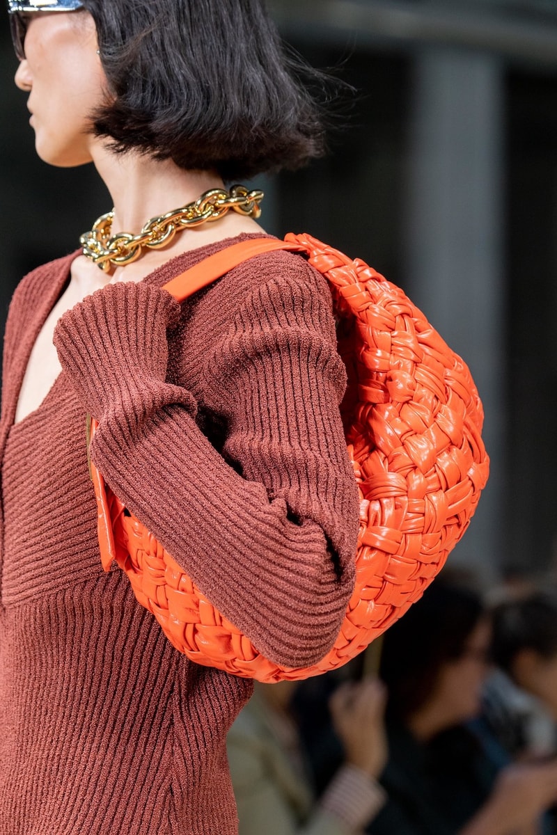 best bags shoes footwear bottega veneta milan fashion week mfw spring summer 2020 show clutches heels leather
