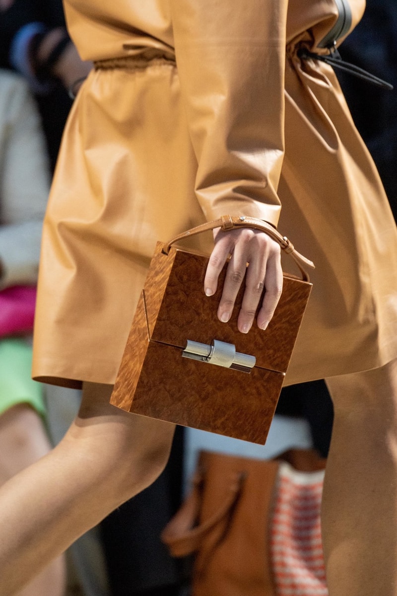 best bags shoes footwear bottega veneta milan fashion week mfw spring summer 2020 show clutches heels leather