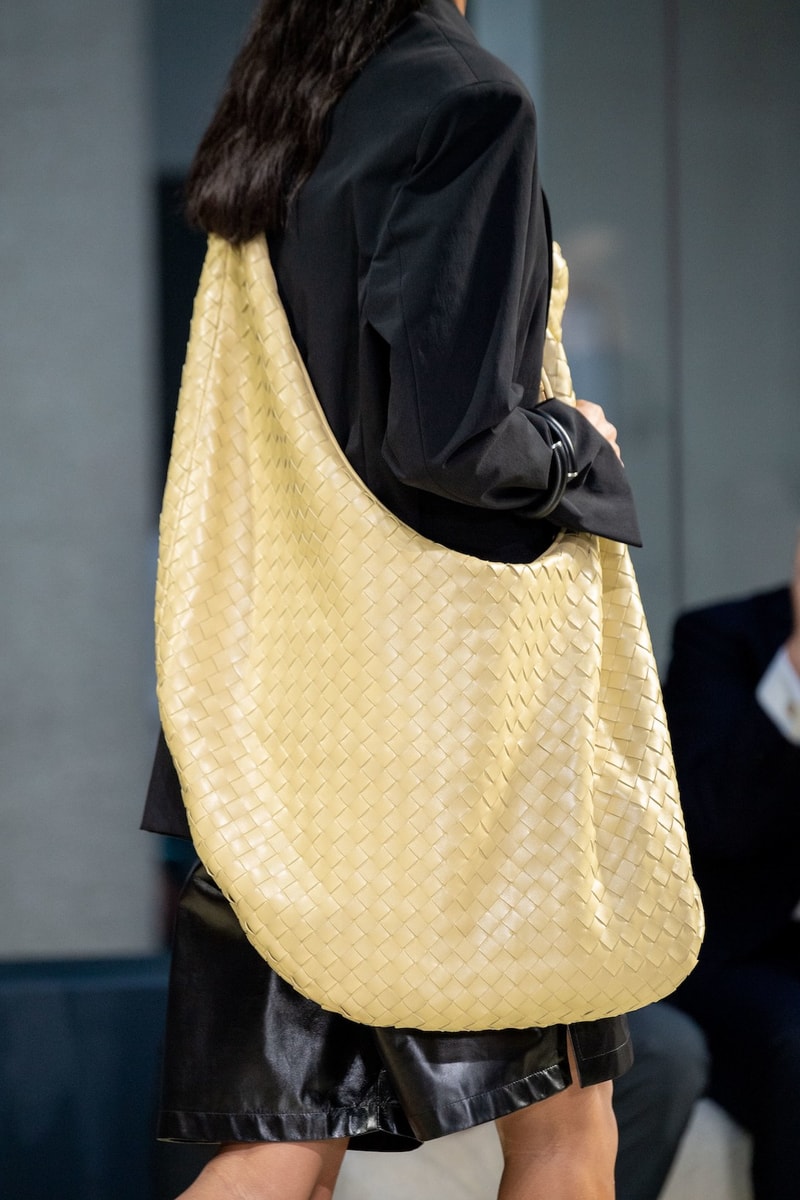best bags shoes footwear bottega veneta milan fashion week mfw spring summer 2020 show clutches heels leather