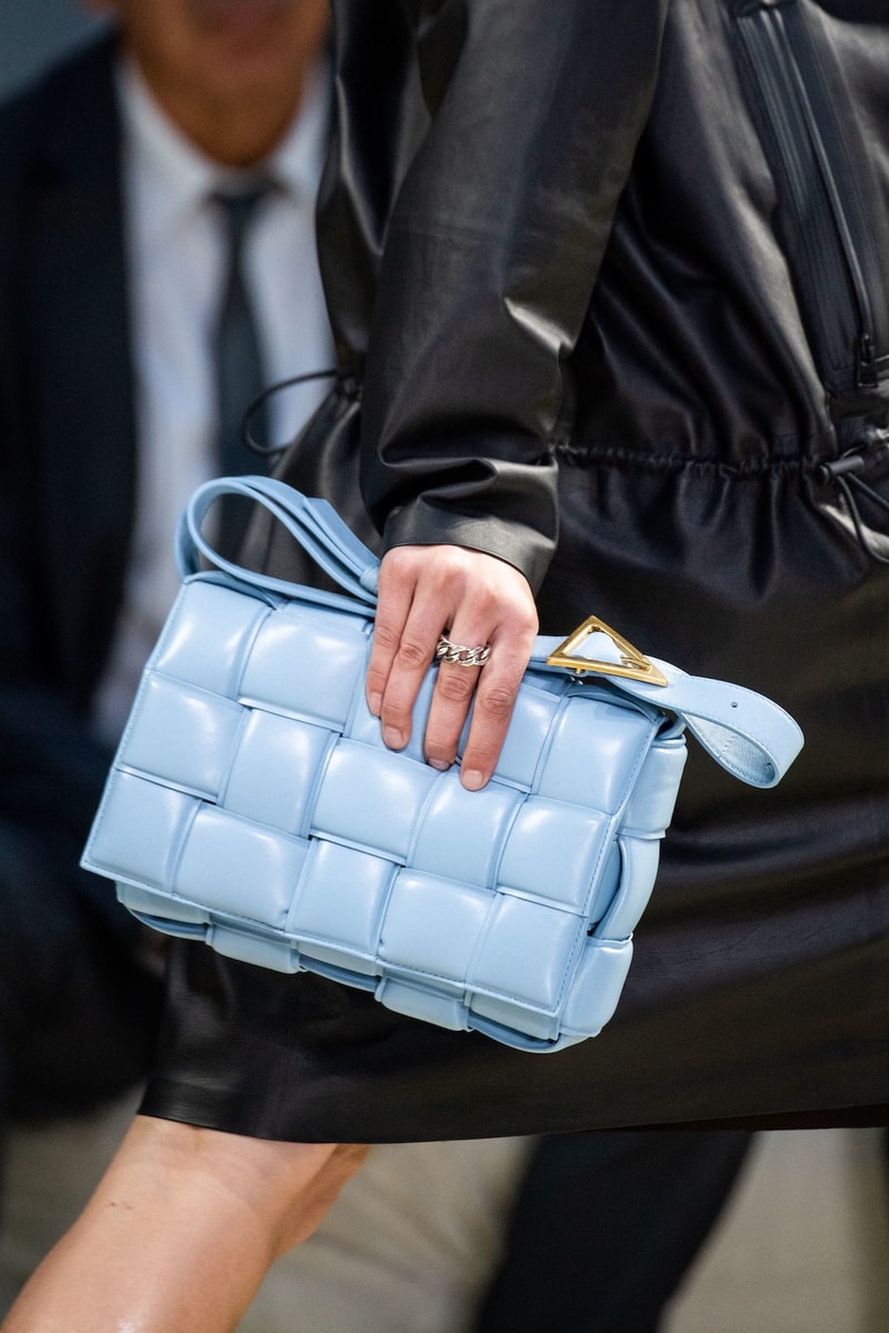 best bags shoes footwear bottega veneta milan fashion week mfw spring summer 2020 show clutches heels leather