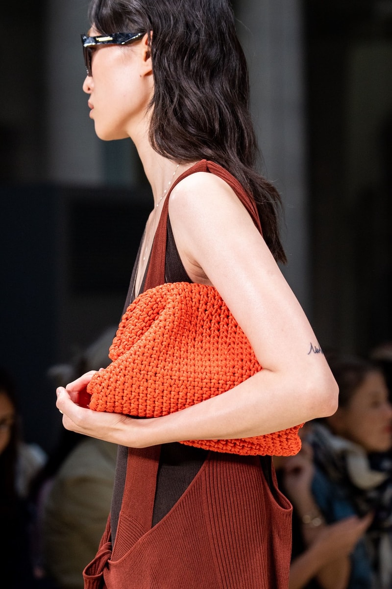 best bags shoes footwear bottega veneta milan fashion week mfw spring summer 2020 show clutches heels leather