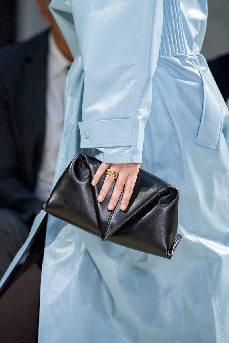 best bags shoes footwear bottega veneta milan fashion week mfw spring summer 2020 show clutches heels leather