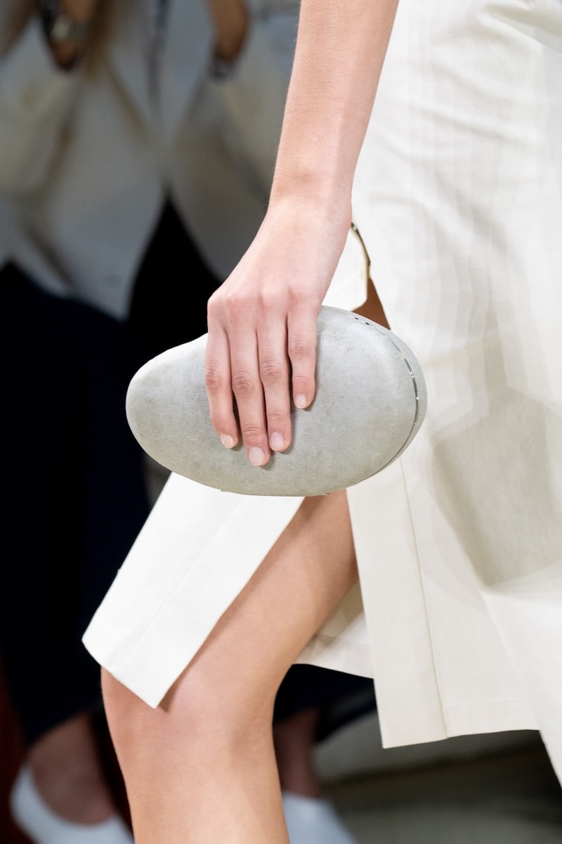best bags shoes footwear bottega veneta milan fashion week mfw spring summer 2020 show clutches heels leather