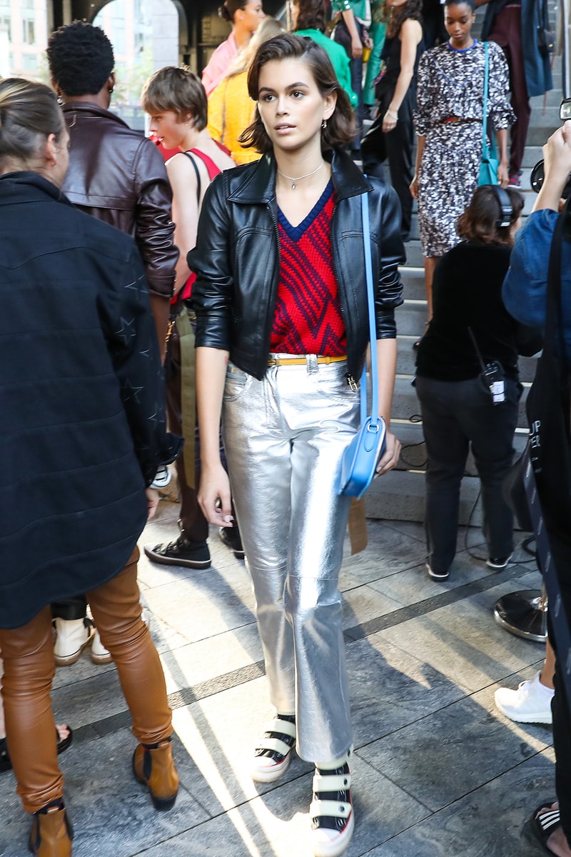 kaia gerber celebrity style new york fashion week spring summer 2020