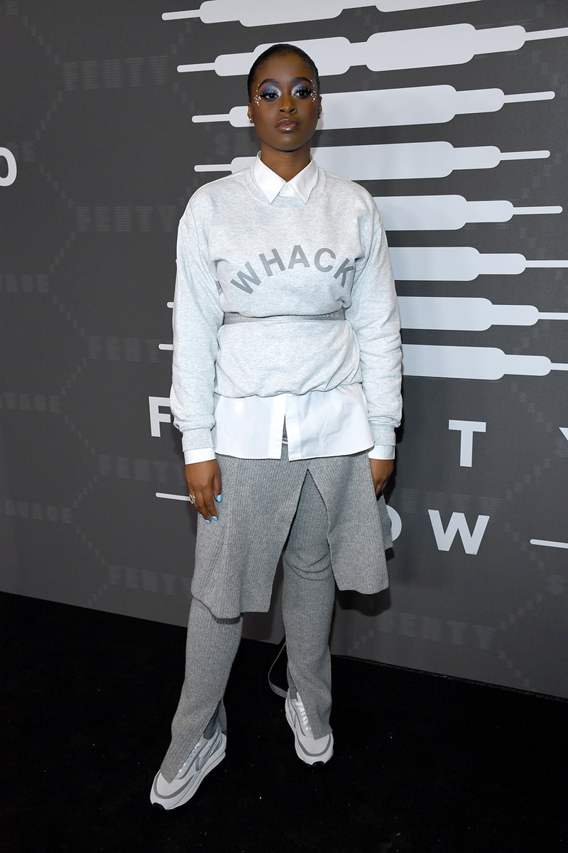 best celebrity style rihanna savage x fenty new york fashion week amazon bella gigi hadid cara delevingne slick woods paloma elsesser normani kehlani halsey halima aden yuna saweetie dascha polanco chanel iman kitty cash kacey musgraves jillian hervey emaza dilan saiyr ashley graham joans smalls big sean renell medrano asap ferg quavo offset takeoff paris hilton tierra whack