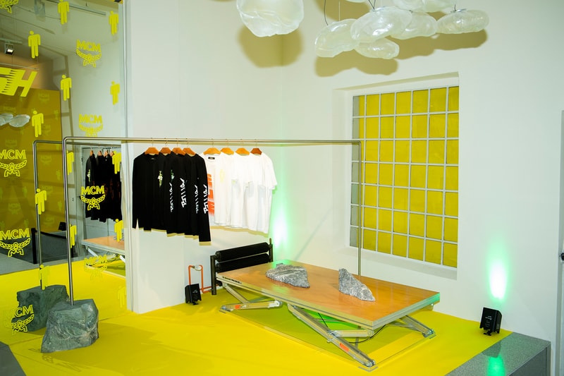 billie eilish mcm pop up store 1976 berlin flagship collaboration blohsh merch hoodies shirts