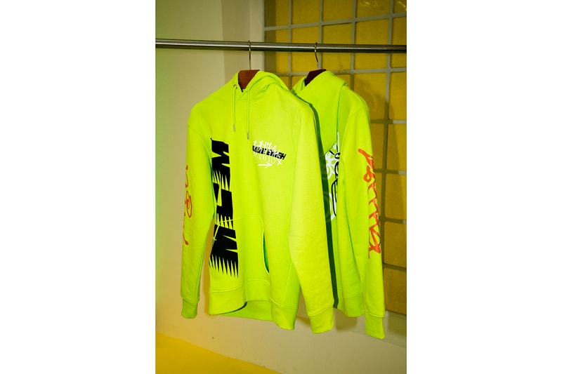 billie eilish mcm pop up store 1976 berlin flagship collaboration blohsh merch hoodies shirts