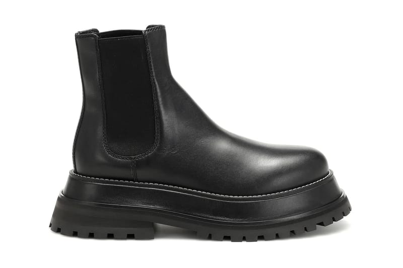 Chunky Black Platform Designer Boots 