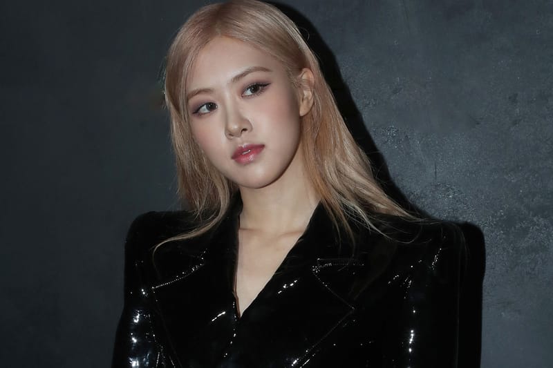 You'll Want to Copy BLACKPINK Rosé's Minimal YSL Monogram Nail Art