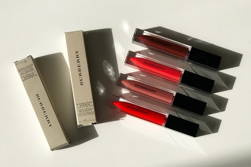 Burberry Kisses Lip Lacquer Lipstick Review Liquid Lips Makeup Formula Color Beauty Range Test 