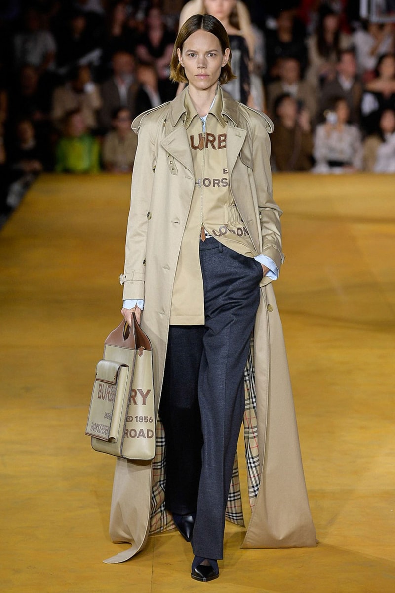 Burberry Riccardo Tisci Spring Summer 2020 London Fashion Week Pants Black
