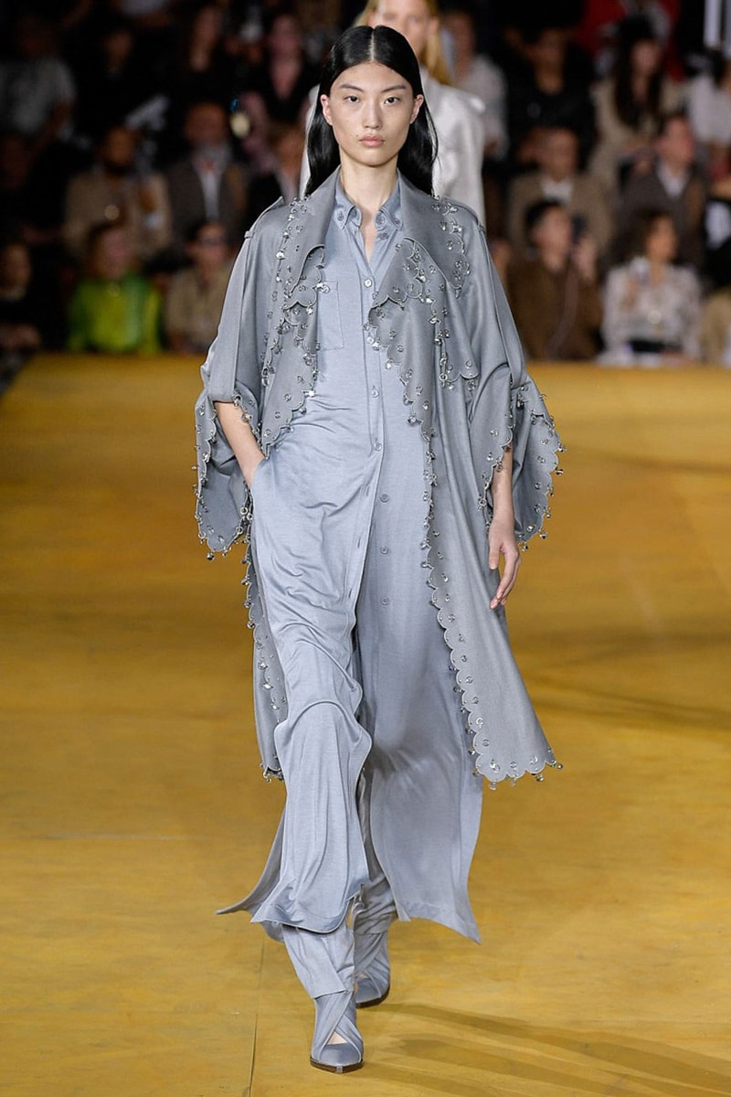 Burberry Riccardo Tisci Spring Summer 2020 London Fashion Week Top Pants Grey