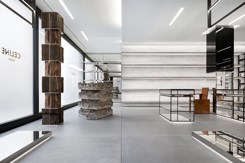 celine london mount street store hedi slimane fashion luxury designer retail
