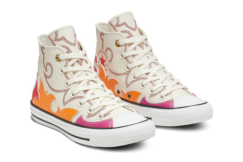 Converse Chuck Taylor All Star Space Cowgirl Cowboy Boot Western Sneakers Trainers