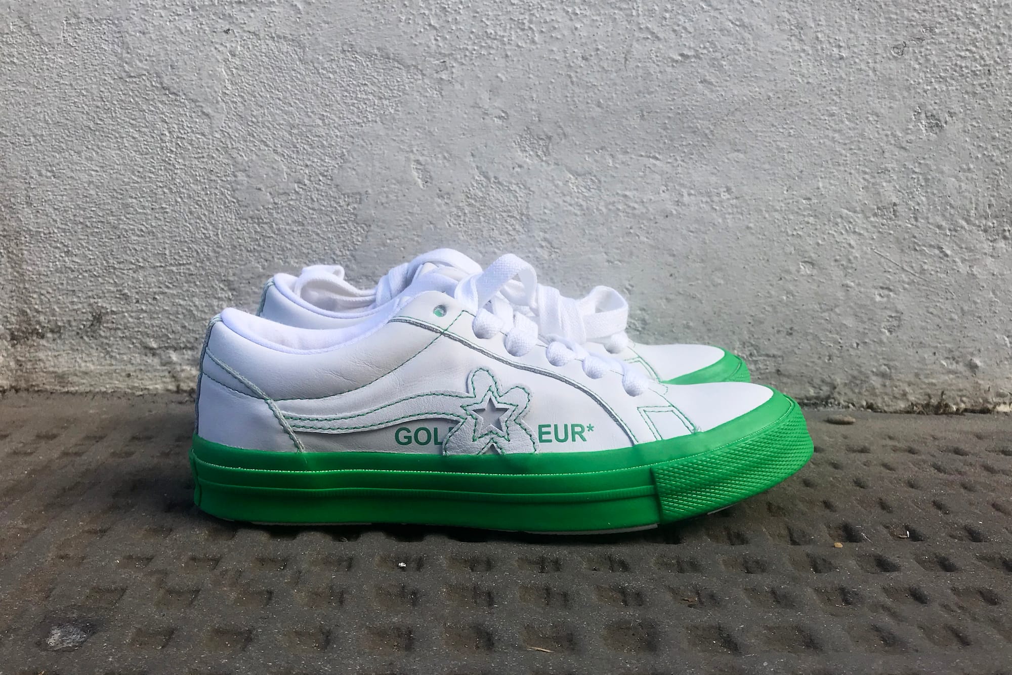 white golf le fleur shoes