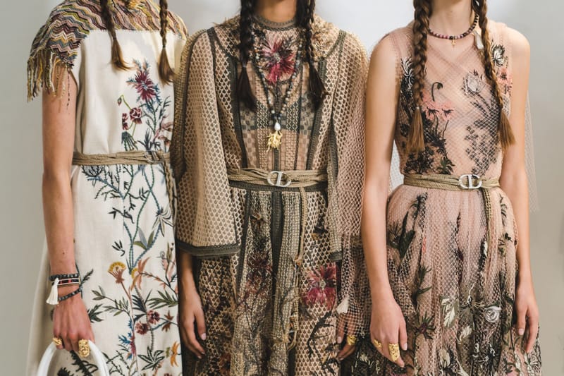 Watch How Dior's Hand-Embroidered SS20 Floral Motifs Were Created