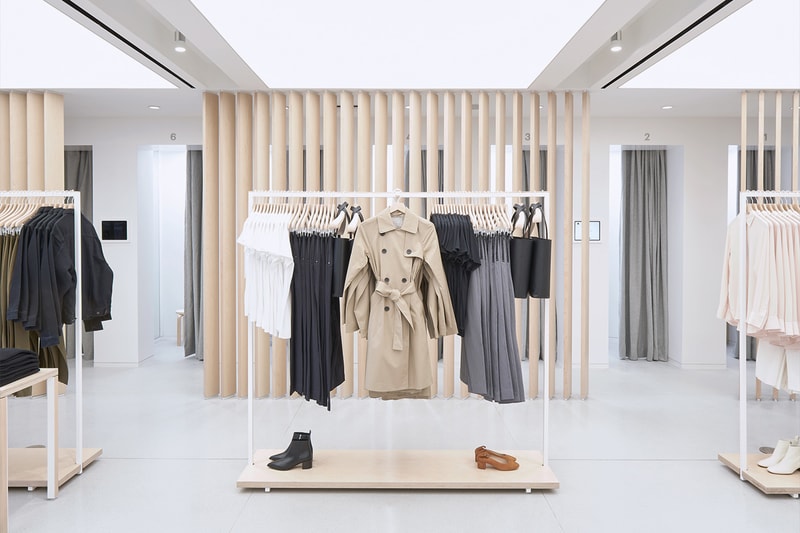 everlane williamsburg new york city store interior shopping
