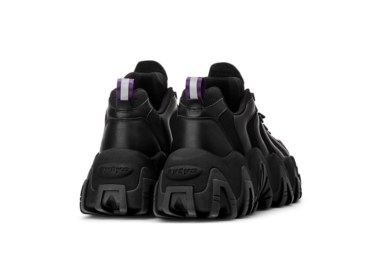 Eytys Halo Chunky Sneaker Platform Release Grey Black White Suede Nubuck Statement Shoe Trainer