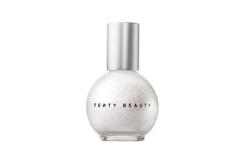 fenty beauty rihanna diamond bomb liquid powder highlighter glitter buki brush makeup beauty 