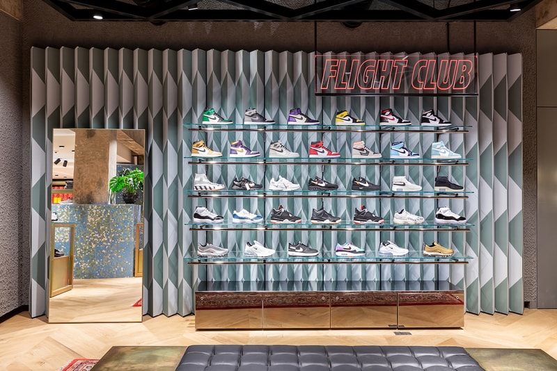 FLANNELS London Oxford St Flagship Store Brands Sneakers Trainers Shopping Flight Club Shoe Surgeon Gucci Burberry Off-White