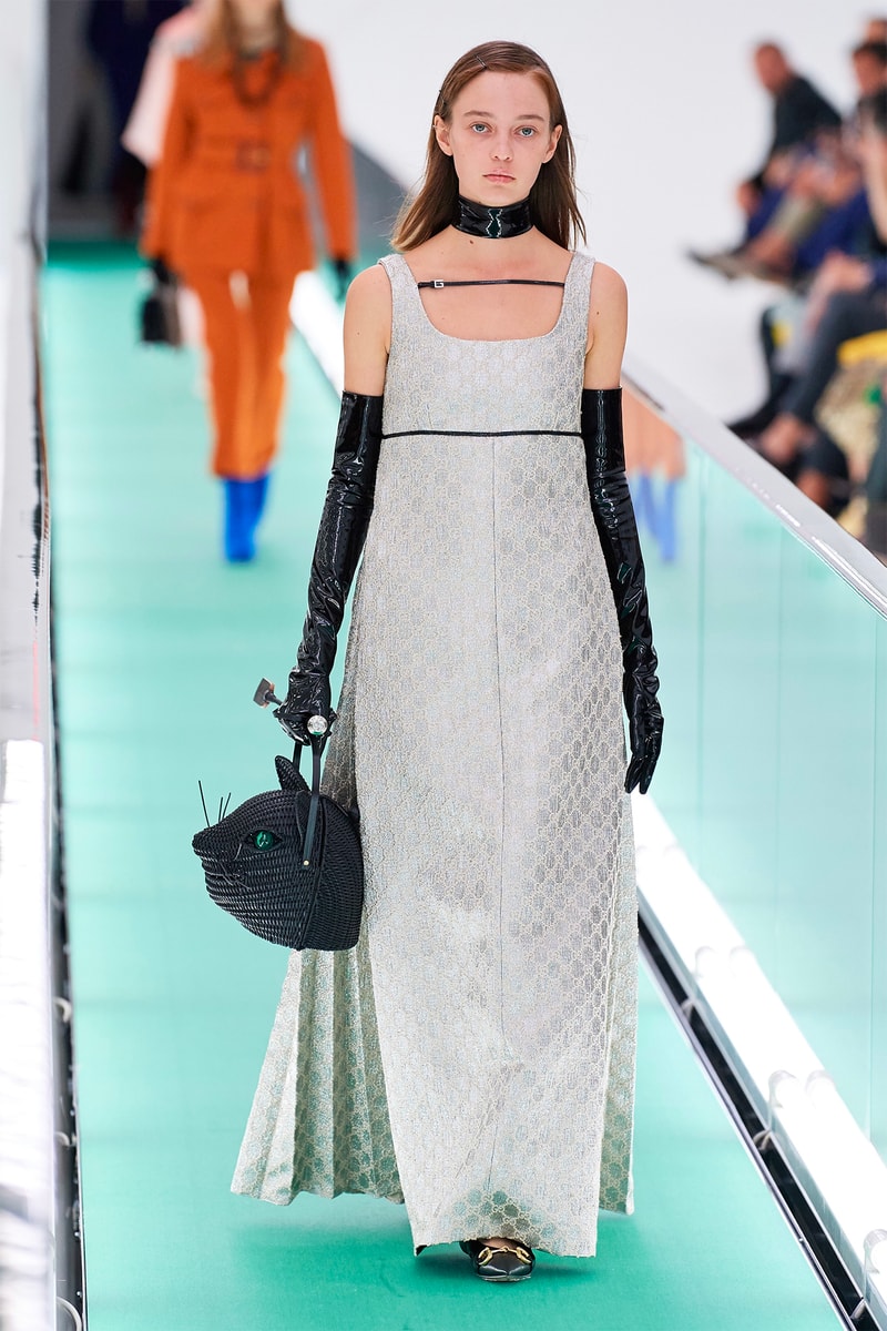 Gucci Orgasmique Spring Summer 2020 Runway Show Milan Fashion Week SS20 g logo