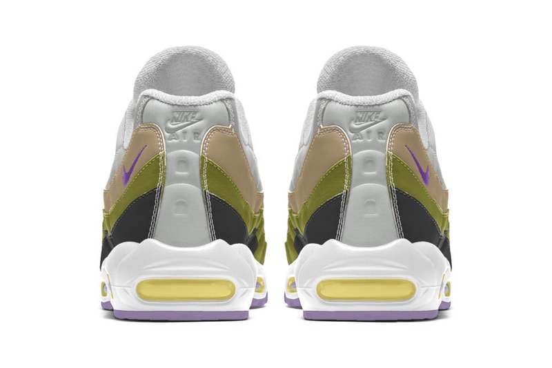 International Girl Crew Nike By You Air Max 95 Green