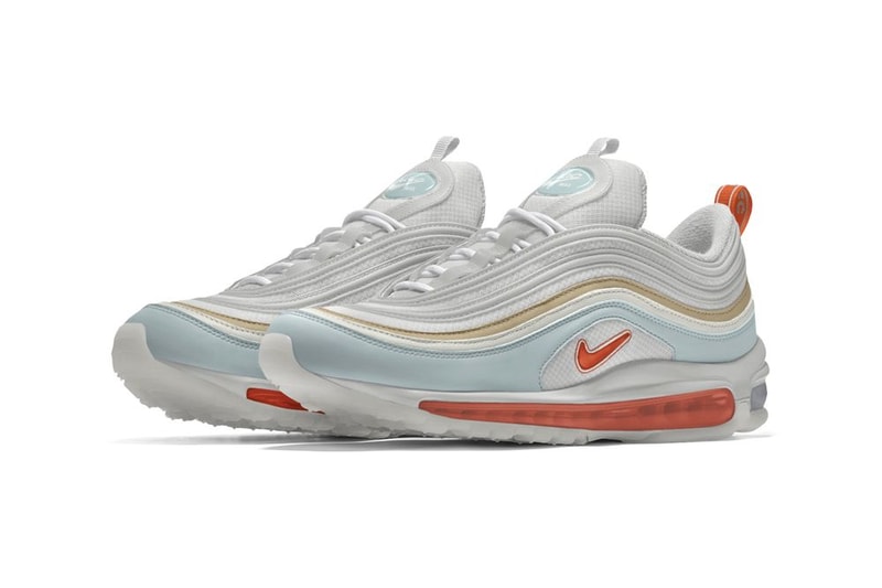 International Girl Crew Nike By You Air Max 97 Grey