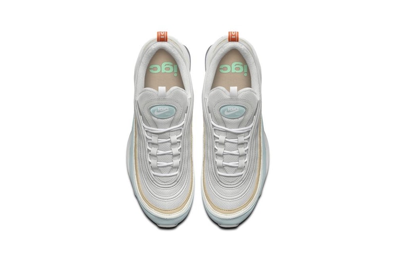 International Girl Crew Nike By You Air Max 97 Grey