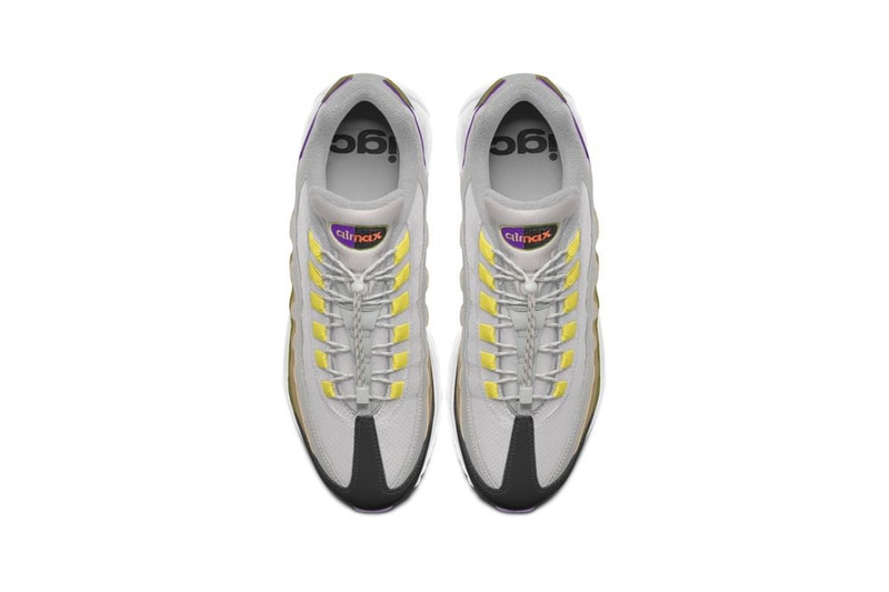 International Girl Crew Nike By You Air Max 95 Green