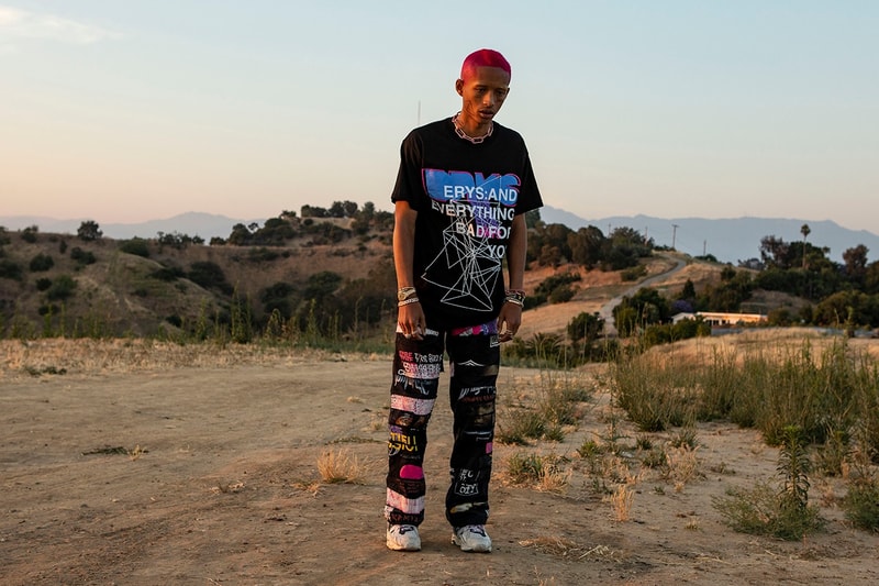 Jaden Smith Selfridges London Pop-Up Collection ERYS Merch Levi's Space Collection Charity Donation Dates UK Exclusive Pieces