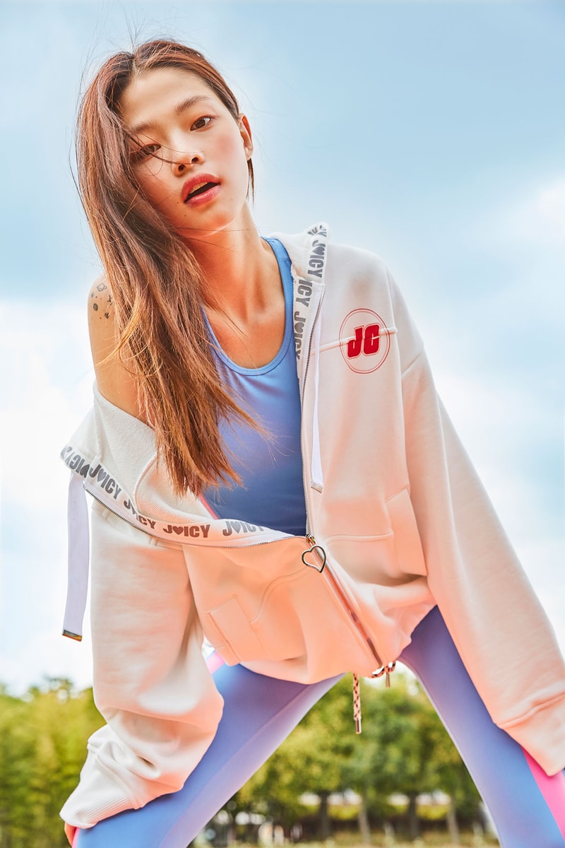 juicy couture south korean collection kpop velour tracksuits rhinestone puffer jackets