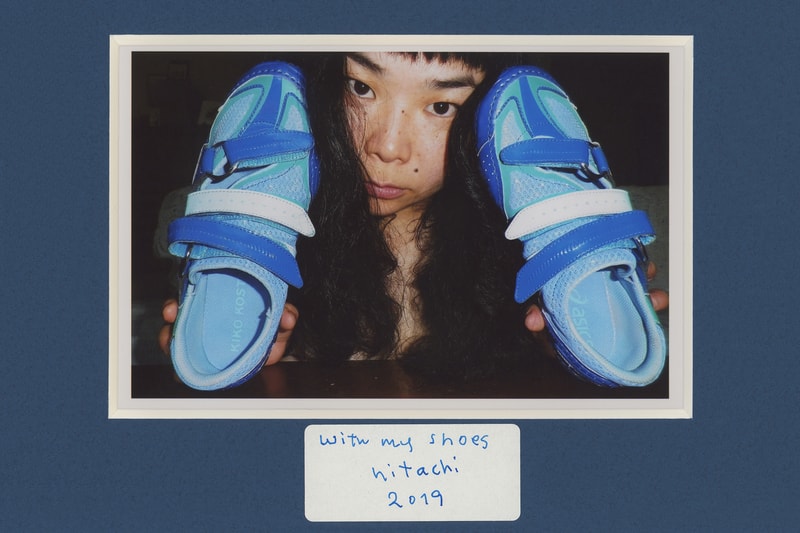 kiko Kostadinov asics gessirit sneaker collaboration lookbook