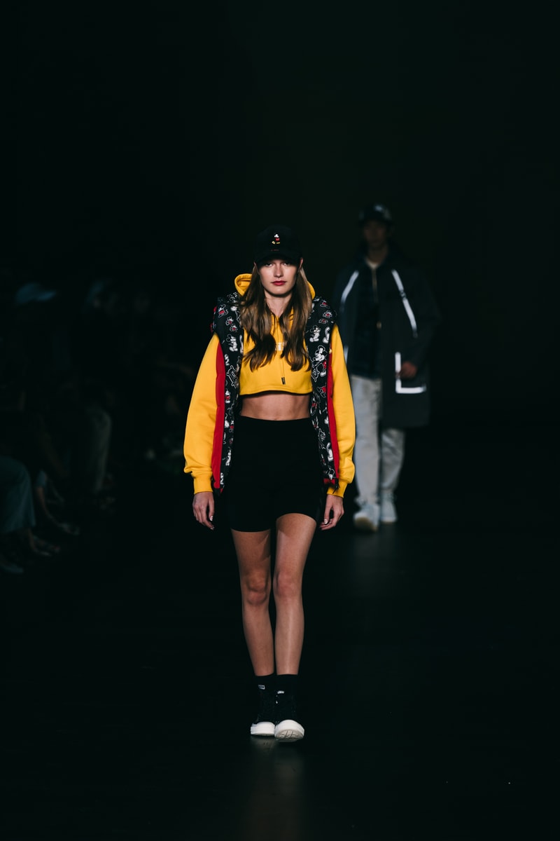 kith runway cropped hoodie disney mickey mouse
