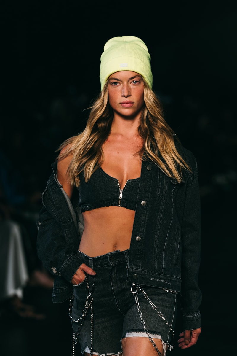 kith beanie denim jacket