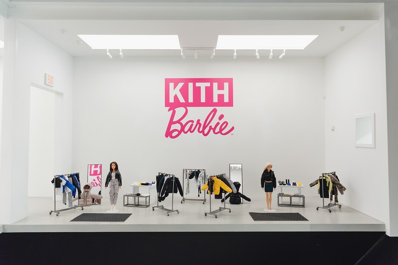 kith women barbie collaboration new york flagship contest doll toy exhibition soho