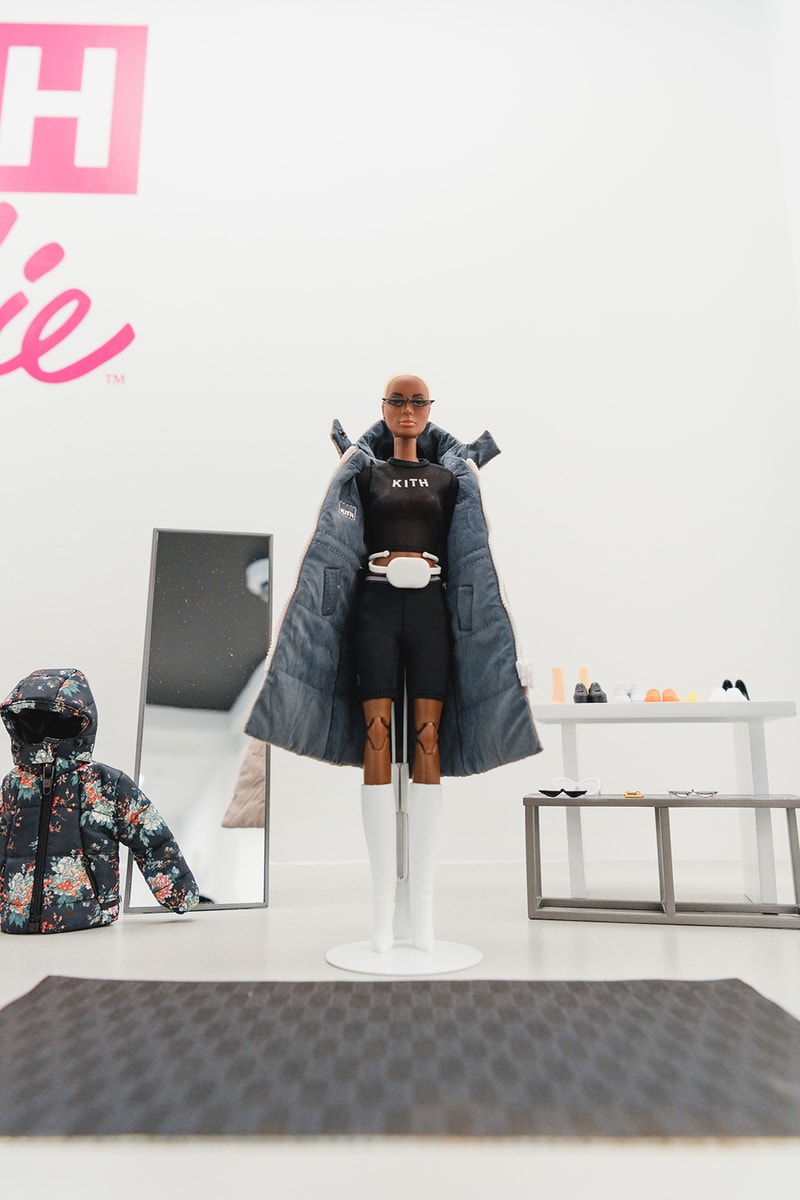 kith women barbie collaboration new york flagship contest doll toy exhibition soho