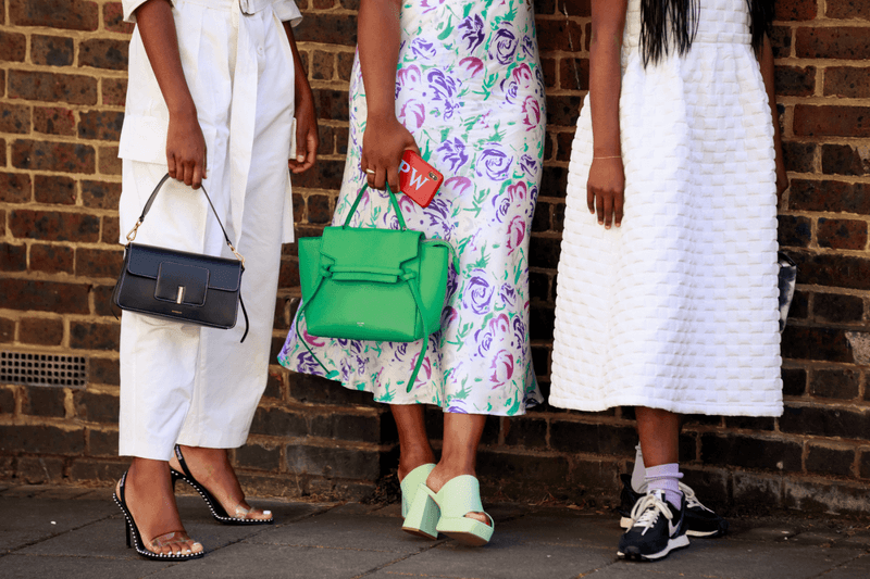 London Fashion Week Street Style Best Accessories Bags Jewelry Gucci JW Anderson Burberry Gelareh Mizrahi