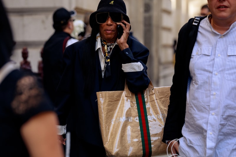 London Fashion Week Street Style Best Accessories Bags Jewelry Gucci JW Anderson Burberry Gelareh Mizrahi