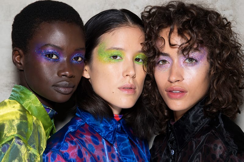 All The Best Makeup and Hair Trends at London Fashion Week SS20
