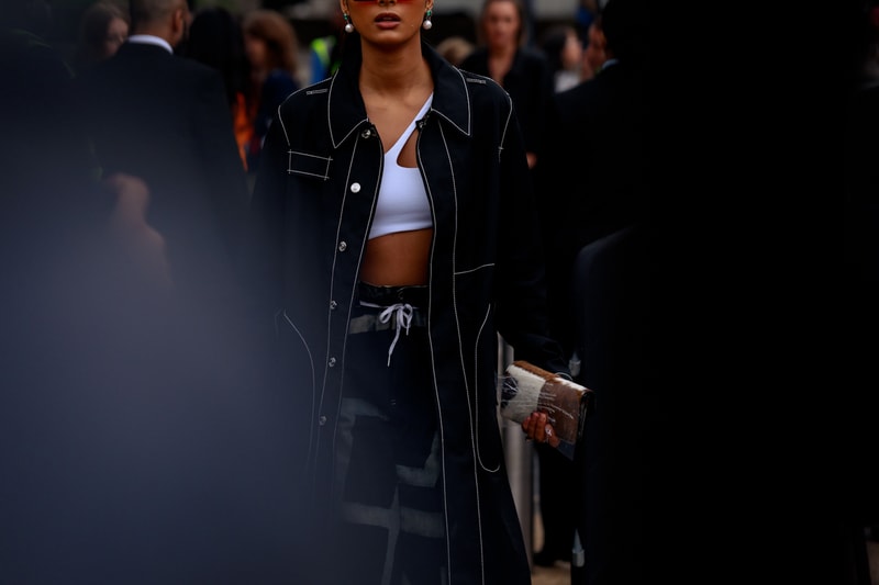 Best London Fashion Week SS20 Street Style Looks Jisoo Peggy Gou Off Duty Models Outfits LFW Spring Summer Adwoa Aboah Jourdan Dunn Jorja Smith