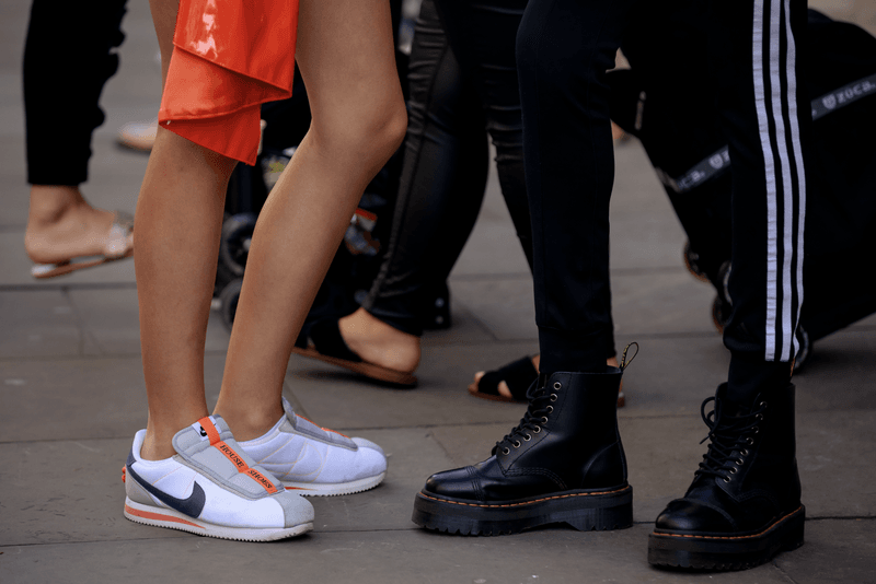 Best London Fashion Week SS20 Street Style Looks Jisoo Peggy Gou Off Duty Models Outfits LFW Spring Summer Adwoa Aboah Jourdan Dunn Jorja Smith